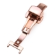 Butterfly Stainless Steel Clasp Rose Gold