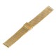 Tiny Mesh 24mm Stainless Steel Bracelet Gold plated