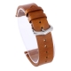 Genuine Leather Strap Exius 18mm 20mm 22mm light brown