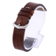 Genuine Leather Strap Exius 18mm 20mm 22mm Brown