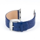 Apple Watch Leather Strap 100% Genuine Croc 42mm Blue