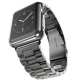 Bracelet Apple Watch Acier Inox 42mm Noir