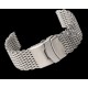 Bracelet Shark Mesh stainless steel 22mm