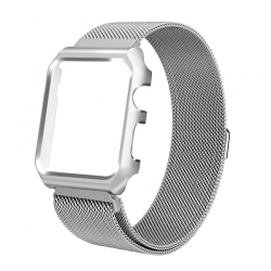 Apple Watch Mesh Stainless Steel Band 38mm with Case and Screen Protector