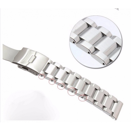 Bracelet Montres Acier Inox Lite 22mm