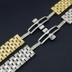 Stainless Steel Bracelet Band Smart 20mm Gold