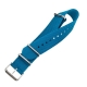 Bracelet montre Nylon Nek Nato 18mm Bleue