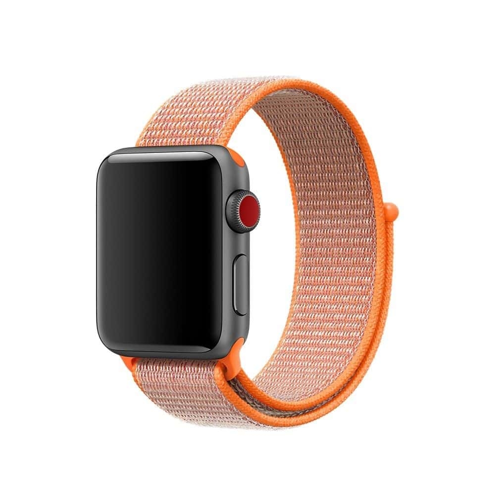 Bracelet Sport Apple Watch 42mm iSloop orange