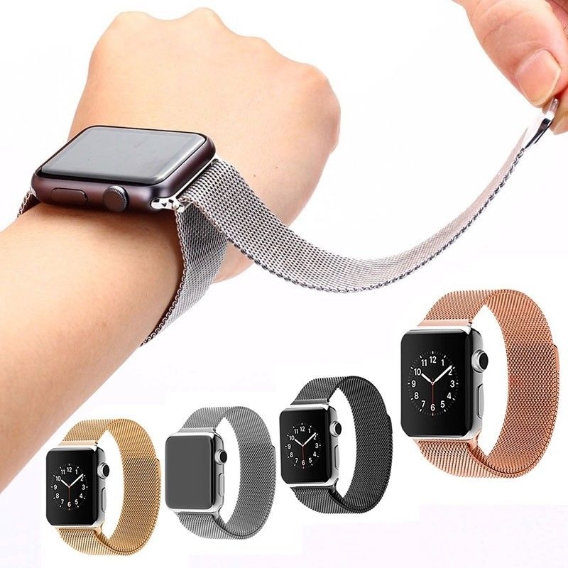 Bracelet Acier Inox Apple Watch 42mm Loop.